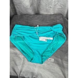 Bleu Rod Beattie Womens High Waist Bikini Bottom Bathing Suit Tropic Thunder New